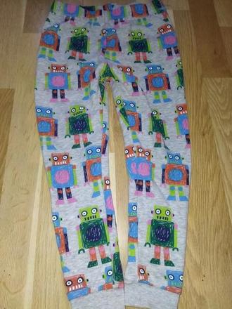 Tepláky s roboty 110, marks & spencer,110