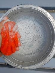 Vileda houbička PUNCH Orange