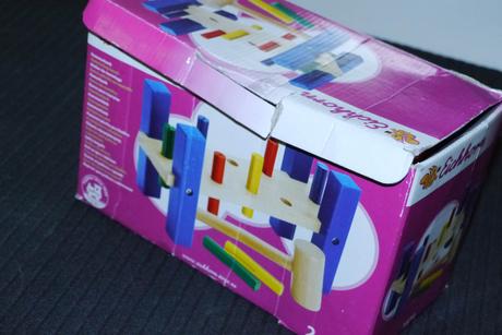 Eichhorn-drevena hracka od 2 let-deska s kladivem,