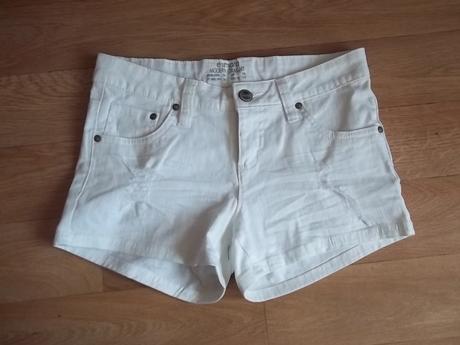 Nové bílé šortky vel. 36 - pas 74 - 76 cm, esmara,s
