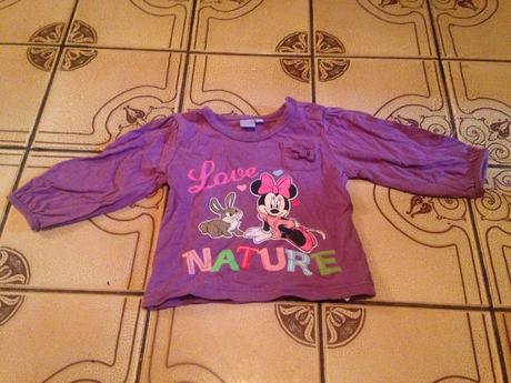 Dívčí halenka minnie vel. 68 - 74, disney,68