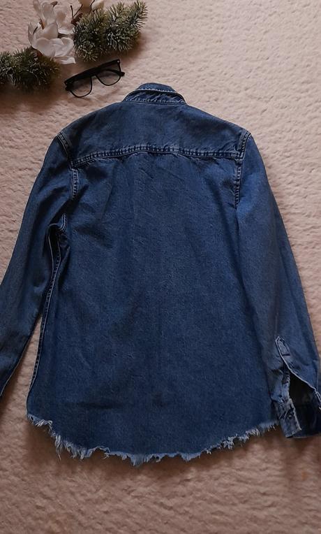 Zara man pánská džínová košile / bunda relaxed fit, zara,m