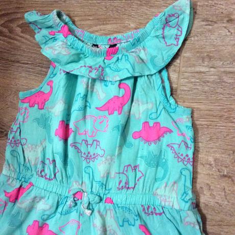 Lehoučký letní overal s dinosaury, george,104