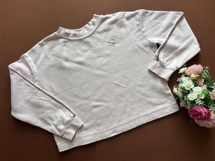 K1/ mikina růžová over side  - v.11/12 let, river island,152