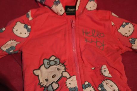 Dívčí mikina hello kitty, sanrio,86