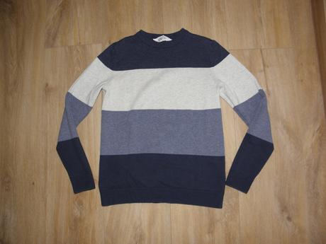 Chlapecký tenčí svetřík zn. h&m vel.134/140, h&m,134