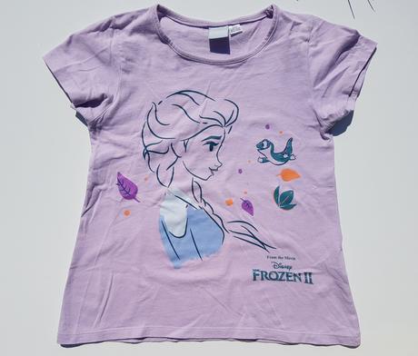 M81	dívčí triko elsa vel. 134-140, disney,134
