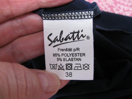 Společenské modré krajkové šaty, 38