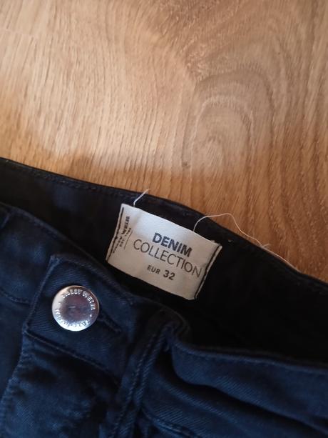 Džíny denim collection, vel.  32, denim,158