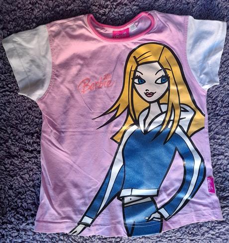 Tričko s barbie  8-9 let, disney,134