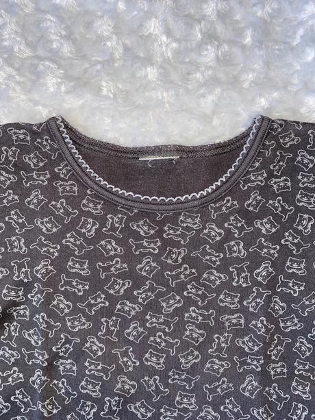 Šedé tričko h&m, h&m,98