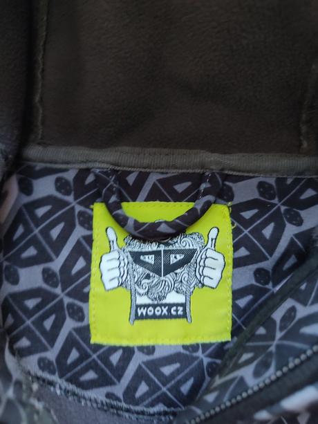 Softshellová bunda woox, velikost l, l