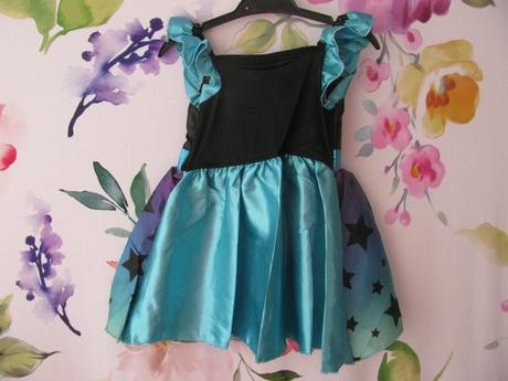 Karnevalový kostým-2 dílný, malá čarodějka,