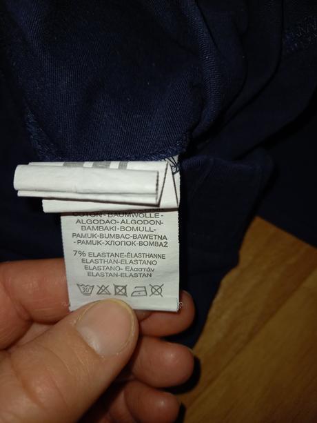 Tmavomodré bavlnené legíny, 146