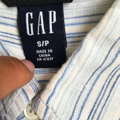 Pánská & lněná košile gap vel. s/p, gap,s