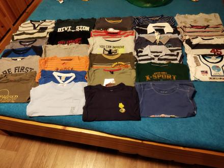 Trička dlouhý rukáv, 116