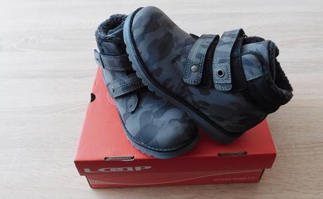 Zimní kotníkové boty loap vel.31-nové, loap,31