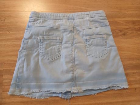 Riflová sukně h&m, vel. 122, h&m,122