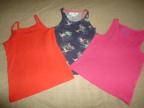 Letní tílko hm, vel. 7-8 let, kus od, h&m,122