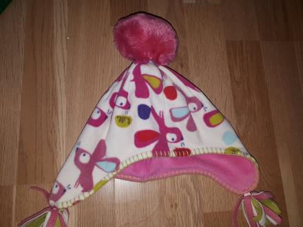 Pejsková čepice s bambulí next, lindex,134