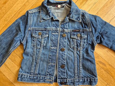 Riflová bunda, denim,128