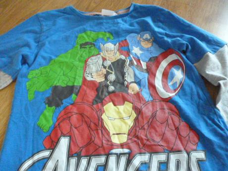 Triko marvel hrdinové vel. 5-7, marvel,128