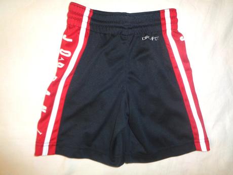 Černé sportovní šortky jordan 8-10 let dri-fit, air jordan,128