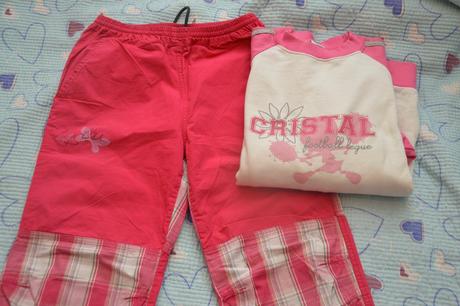 134 140 komplet kalhoty a mikina, loap,140