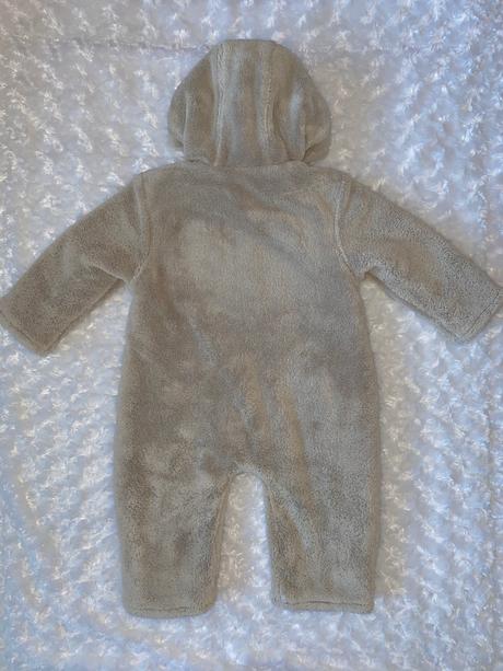 Béžová chlupatková kombinéza c&a, c&a,68