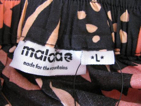 Barevné tenké kotníkové letní kalhoty maloja, l