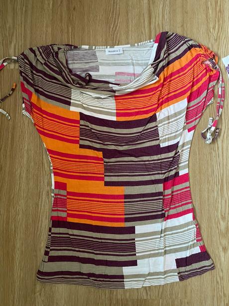 Dámská trika se spadeným rukávem, yessica,xs