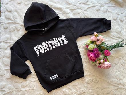 K8/ mikina černá zn. fortnite - v.6 let, 116