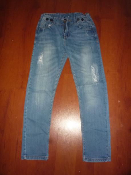 Volnější rifle s regulací v pase vel. 146, takko,146