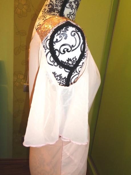 Krásné růžové slavnostní šaty zaful, 40 / 42 / l