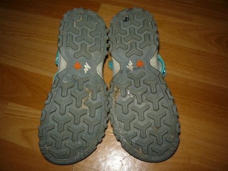 Sandály s plnou špičkou quechua vel 37,stélka 23cm, quechua,37