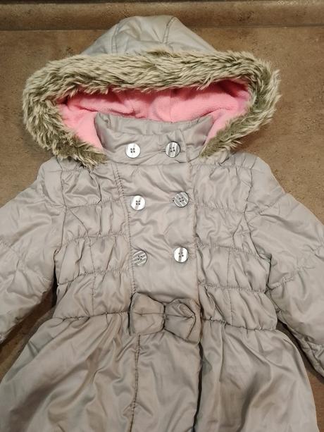 Roztomilý kabátek s mašlí a knoflíčky, v. 98, st. bernard,98