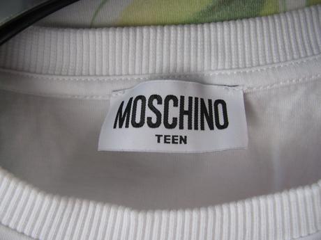 Chlapecké italské fotbalové tričko moschino, moschino,152