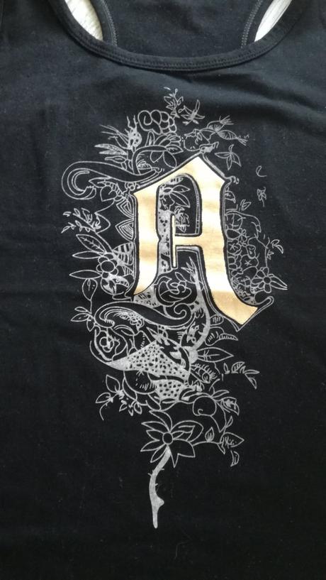 Dámské černé tílko, s