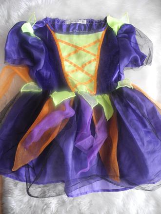 Šaty kostým čarodějnice,