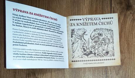 Gamebook výprava za knížetem čechů, 