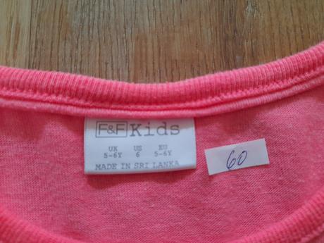 Šaty, faf, vel 116, f&f,116