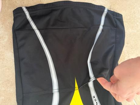 Tricko na kolo 158-164 cerno zlute, 164