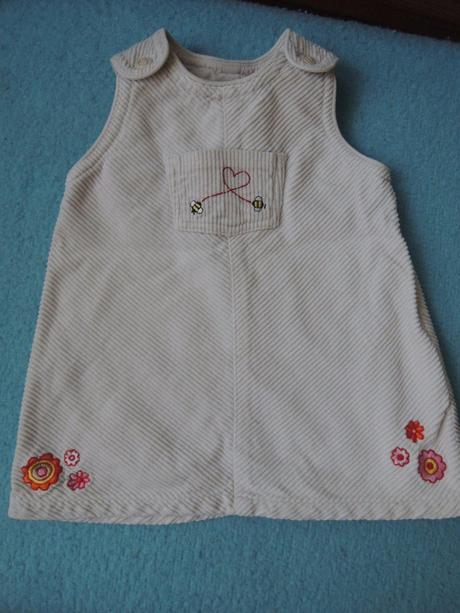 Manšestrové šatičky pro holčičku, h&m,74