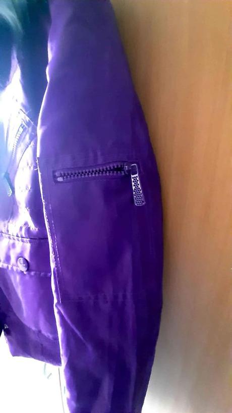 Zimní bunda s kapucí, l