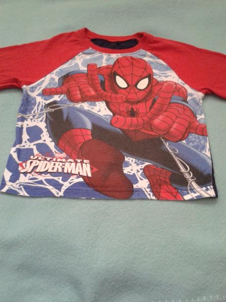 Bavlněné tričko spiderman-zn.george,vel.92, george,92
