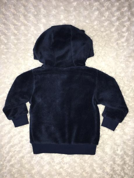 Modrá chlupatková mikina lupilu, lupilu,74