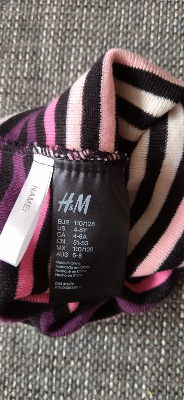 Jarní čepice, h&m,116