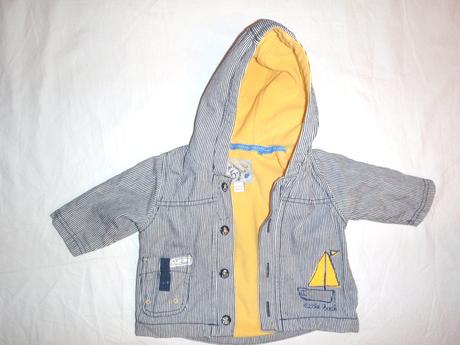 Překrásná vyteplená bundička pro námořníky, next,68