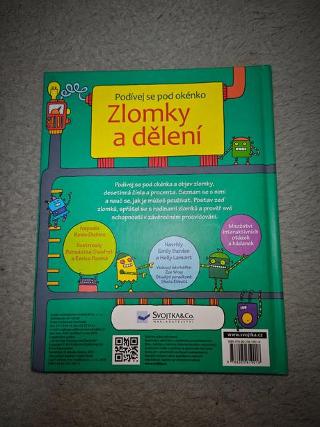 Kniha zlomky a dělení (s okenky),