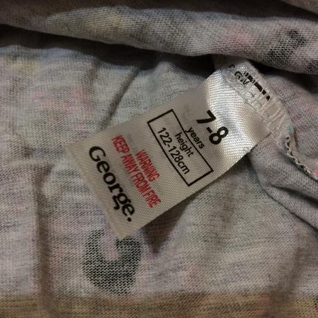 Bavlněné šaty s neon růžovou, george,128